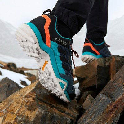 倉庫現貨出貨adidas官方outlets阿迪達斯TERREX AX3男戶外網面登山徒步運動鞋