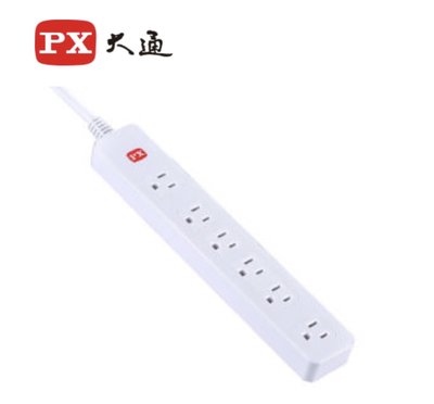 PX大通 PEC-3166 一切6座 電源延長線 1.8米