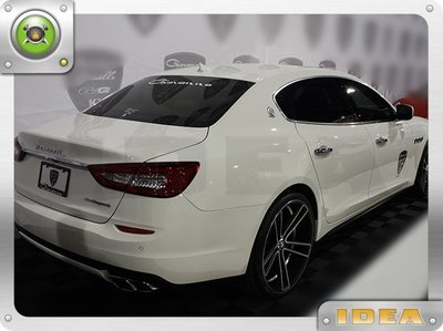 泰山美研社 D5902 Maserati 瑪莎拉蒂 Quattroporte S Q4 車款 後保險桿 國外進口