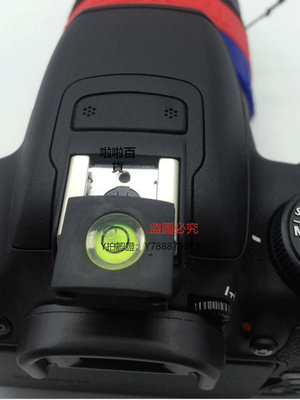 相機配件 熱靴蓋水平儀適用佳能5d2 5d3 5d4 5ds 80d 7d 6d2 200d相機 配件