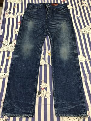 PALLET（日本製）牛仔褲，size:L（平量約42cm）