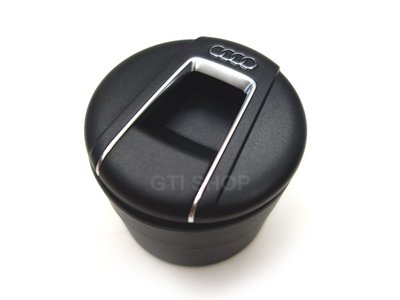 GTI SHOP - Audi 原廠 小型 鍍鉻 杯架 菸灰缸 零錢罐 A1 A3 A4 A5 Q2 Q3 Q5 Q7