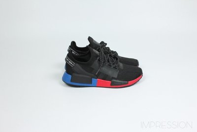 【IMPRESSION】Adidas NMD_V2 BOOST 黑 藍 紅色 愛迪達 休閒 黑色 FV9023 現貨