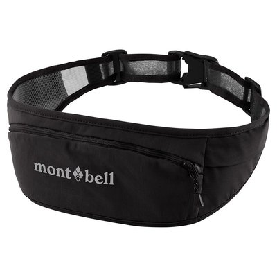 【mont-bell】1133333 BK 黑 運動腰包 CROSS RUNNER POUCH【M】彈性網 跑步腰包