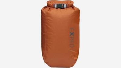 【Exped】Fold Drybag 70D 赤土色 M【8L】背包防水袋 防水內袋 防水內套