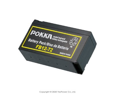 【含稅/來電優惠】FB12-72 POKKA 專用原廠鉛酸電池/適用PA-669、PA-50、PA-80CA2CD3SU