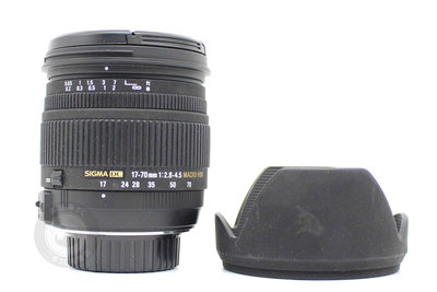【高雄青蘋果】SIGMA 17-70mm f2.8-4.5 DC MACRO HSM For Nikon 舊塗裝 二手鏡頭#85668