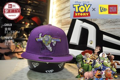 特價New Era x Toy Story Kid Buzzlightyer 9Fifty 玩具總動員巴斯光年孩童可調帽