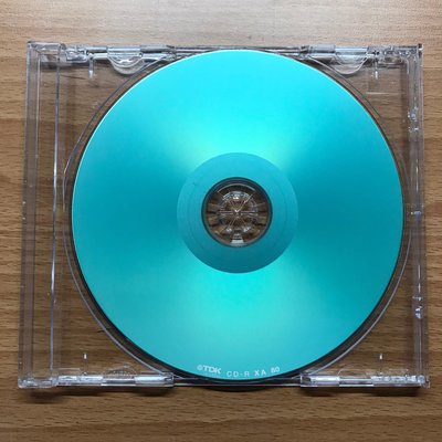 [新品] 日本製 TDK東電化 CD-R XA 80 音樂專用燒錄片水藍片 700MB (中環/錸德/三菱)