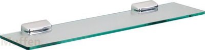 『MUFFEN沐雰衛浴』YC-616-80 透明光面 玻璃平台 置物平台架 80*14cm 厚度8mm 衛浴室配件