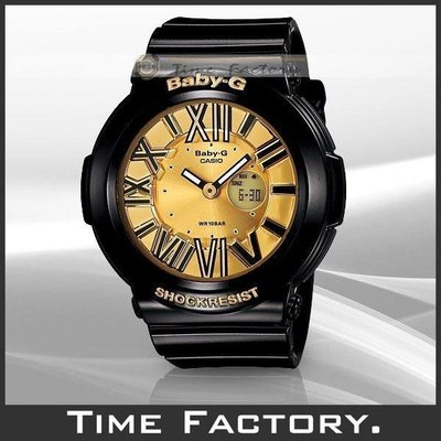 時間工廠 無息分期 全新 CASIO BABY-G 霓虹LED多層次腕錶 BGA-160-1B