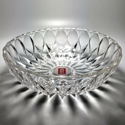 《NATE》企業寶寶之【大同公司創業54週年紀念】水晶玻璃大型水果盤,大碗公