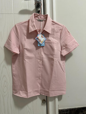 東京歲時記jk制服粉色襯衫女夏款短袖上衣學生設計感小眾白桃汽