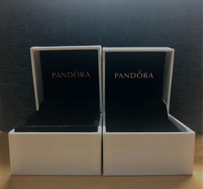 Pandora 潘朵拉  台灣專櫃串飾首飾charm硬盒收納珠寶禮物盒/包裝盒/空盒/戒指盒/串珠盒