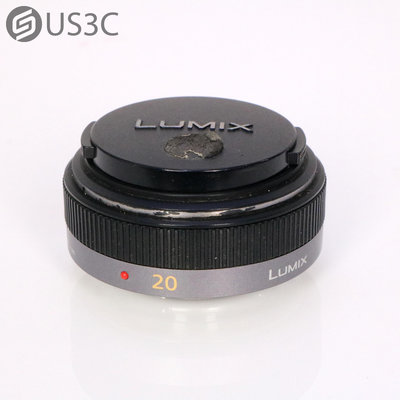 【US3C-高雄店】【一元起標】Panasonic Lumix G 20mm F1.7 ASPH H-H020 定焦鏡 大光圈 人像鏡