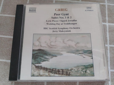 【鳳姐嚴選二手唱片】NAXOS：Grieg - Peer Gynt Suites Nos. 1 & 2