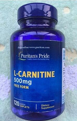 限時下殺 特價【Puritan's Pride】左旋肉堿 L-Carnitine-500mg*120片