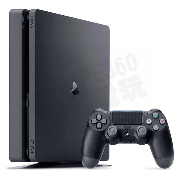 【二手主機】SONY PS4 SLIM 2117A 500G 極致黑附原廠無線手把+