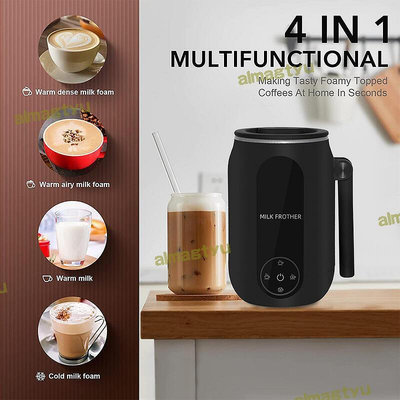 milk frother家用奶泡機牛奶加熱起泡器奶泡機電動自動咖啡器