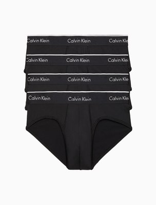 ☆【CK男生館】【Calvin Klein MICROFIBER低腰三角內褲】【CKU001M9】四件組(S-M)
