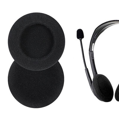 飛利浦耳機海綿套耳機套索尼sony保護套棉套掛耳式35 40 45 50 60mm通用圓形耳罩羅技森海塞爾耳機替換配件