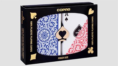 Copag 1546 Plastic Playing Cards 紅色/藍色 塑膠牌 塑膠撲克牌