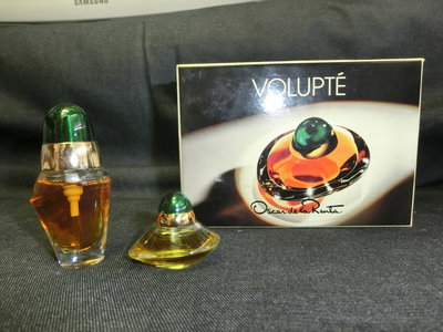 古董香水 VOLUPTE Oscar de la Renta PARFUM 10ml 和 4ml 盒裝