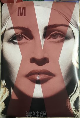 瑪丹娜Madonna X夫人 Madame X【原版雙面海報】全新