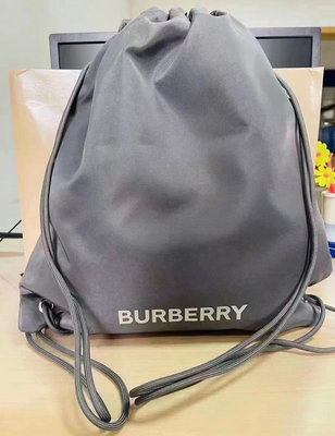 Burberry香水櫃檯背包 雙肩包運動包  贈品包雙肩包抽繩袋