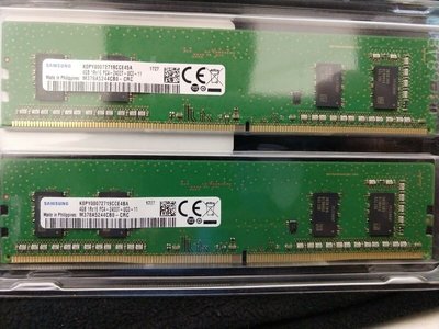 全新三星4GB 1RX16 PC4-2400T-UC0-11 4G DDR4 2400 桌機機記憶體