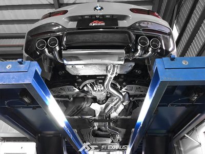 【YGAUTO】FI BMW F20 M140i 2019+ 中尾段閥門排氣管 全新升級 底盤