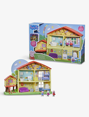 英國代購 正版 粉紅豬小妹 佩佩豬 睡前之家的遊戲時間 玩具組 禮物 Peppa Pig 玩具 家家酒
