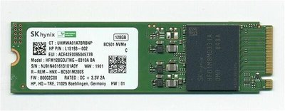 BC501 海利士 NVME 展 128GB 128G SSD M.2 NVME PCIE 256G 240G 120G