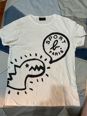 二手品出清 Sport b 恐龍 T-shirt 大logo恐龍