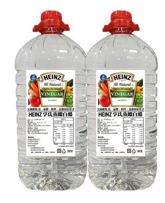 好市多商品-Heinz 蒸餾白醋 3.78公升 X 2 入
