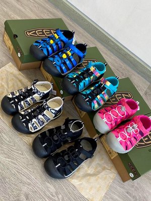 ╭☆包媽子店☆KEEN 2023夏季新品NEWPOR TH2 系列兒童款戶外徒步涼鞋溯溪鞋((5色))