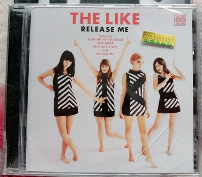 ◎2010全新CD未拆!進口版-12首-類少女組-讓我自由-The Like-Release Me-新世代個性少女系搖滾