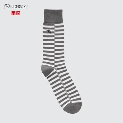 Uniqlo 英國的時尚設計師JW ANDERSON 襪子 橫條紋系 材質舒服 單雙 限量特價:150元 購買6雙免運費