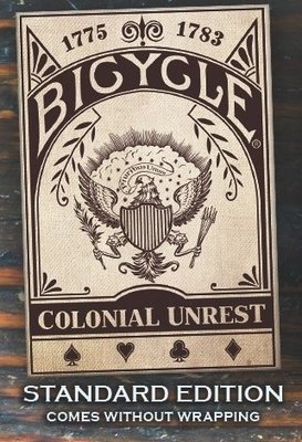 【USPCC撲克】Bicycle colonial unrest Playing Card 紅(黃盒)