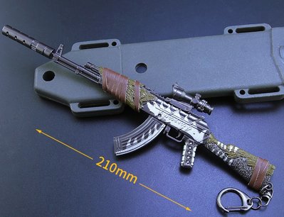 【現貨 - 送刀架】『 AK 』18cm 刀 劍 槍 武器 兵器 模型 no.4682
