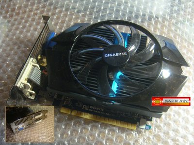頂級 技嘉 GV-N65TOC-1GI GeForce GTX650 TI DDR5 1G  多螢幕輸出 風扇版