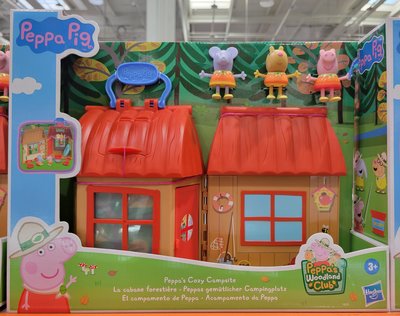 【小如的店】COSTCO好市多線上代購~Peppa Pig 粉紅豬小妹 好朋友露營遊戲組(1盒裝) 138907