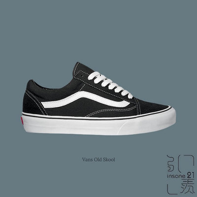 VANS OLD SKOOL 黑白 萬斯 基本款 情侶鞋 男女 板鞋 滑板【Insane-21】