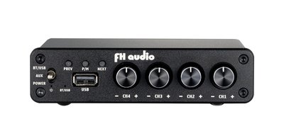 (TOP 3C) FH audio JD-4 藍牙5.0版多媒體擴大機A B支援雙組喇叭/小型擴大機(有店面)
