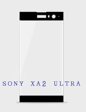Sony Xperia XA2 Ultra H4233 6吋 滿版 全屏 鋼化玻璃膜 玻璃鋼化膜 9H 黑色 玻璃貼
