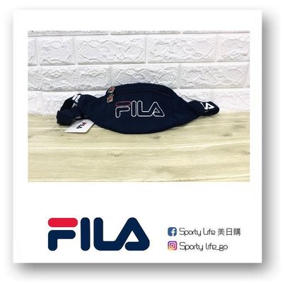 【SL美日購】FILA FNNY PK JAQUARD 腰包 側背包 包包 斜肩包 經典色 美國代購 LA832410