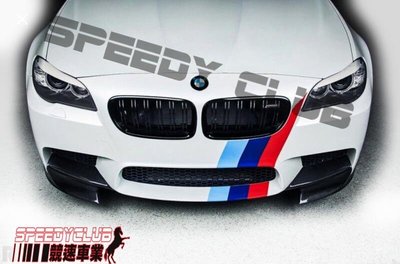 BMW F11 F10 M5 碳纖維 carbon 二片式 前下巴