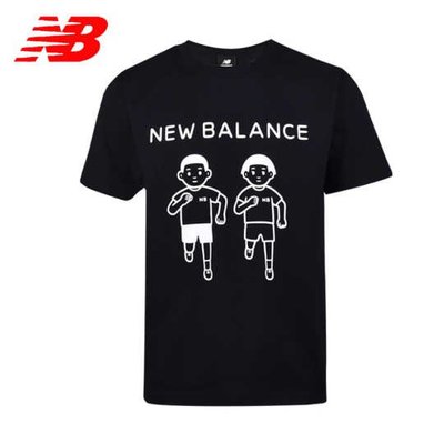 Tsu 真品代購New Balance x Noritake聯名NB女款男款情侶運動短袖T AMT02375