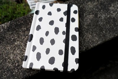 Kate Spade Take Note Large Notebook,Flamingo Dot 精裝記事本筆記本手扎