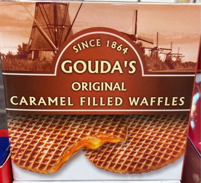 12/11前 一次買2盒 單盒202 Gouda's 高達荷蘭傳統糖漿煎餅 250g